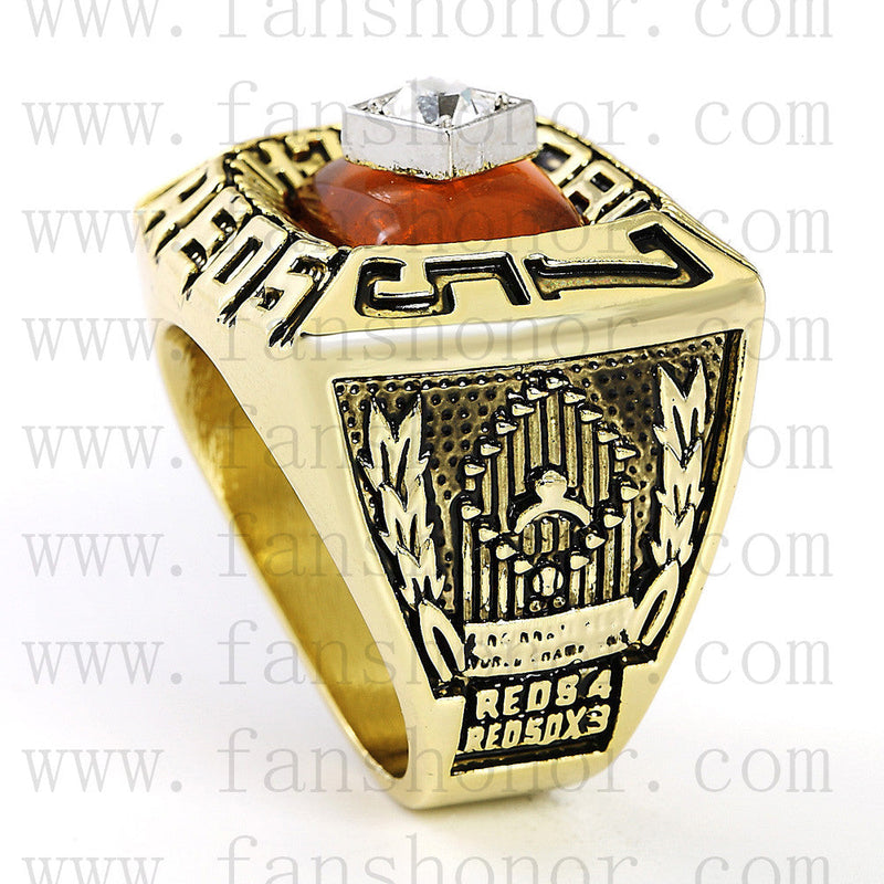 Customized MLB 1975 Cincinnati Reds World Series Championship Ring