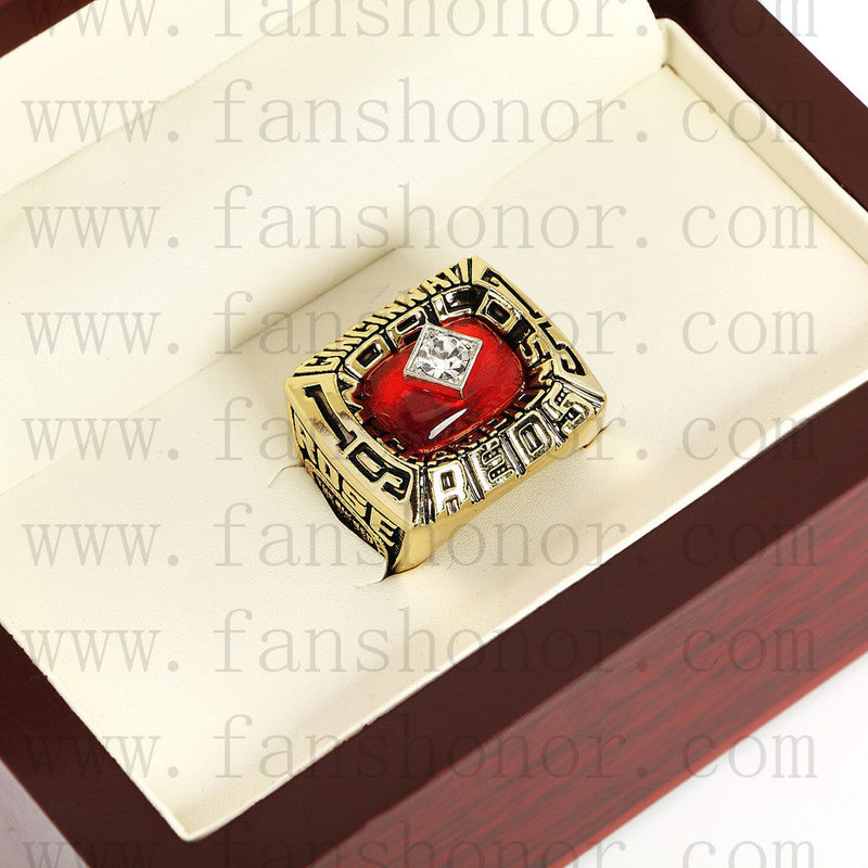 Customized MLB 1975 Cincinnati Reds World Series Championship Ring