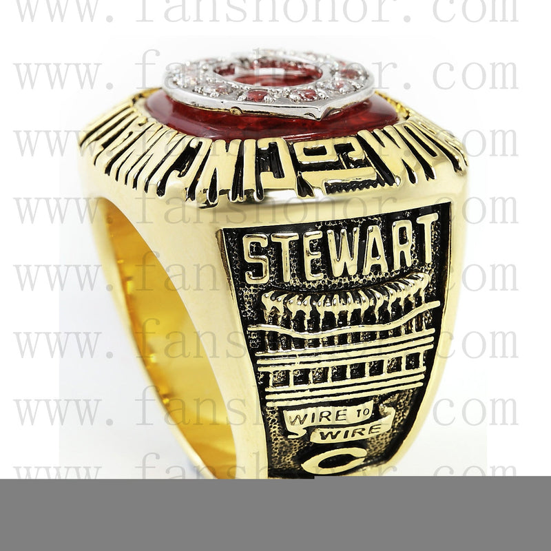 Customized MLB 1990 Cincinnati Reds World Series Championship Ring