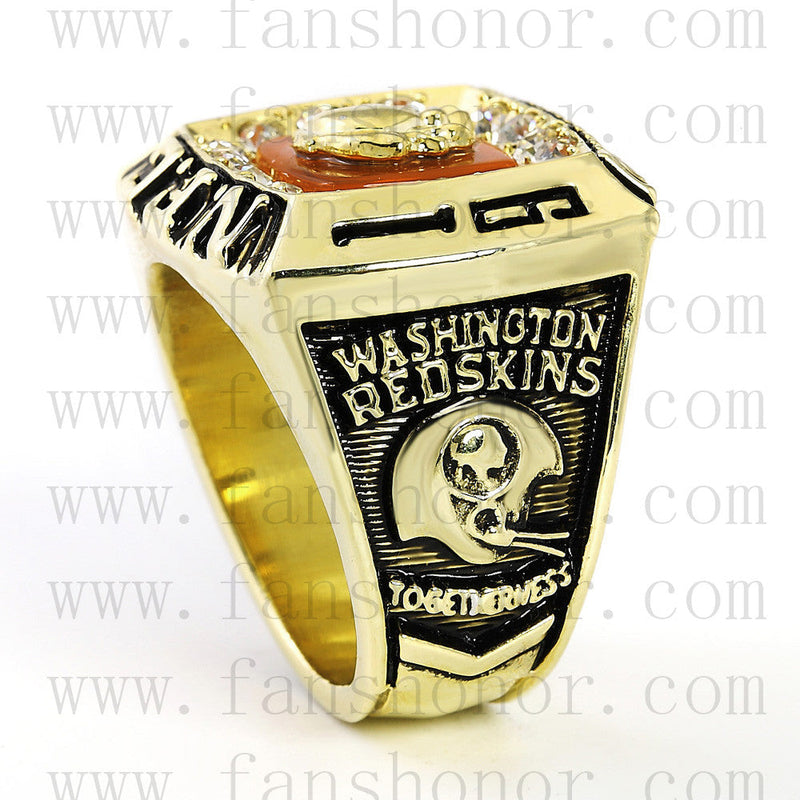 Customized NFC 1972 Washington Redskins National Football Championship Ring