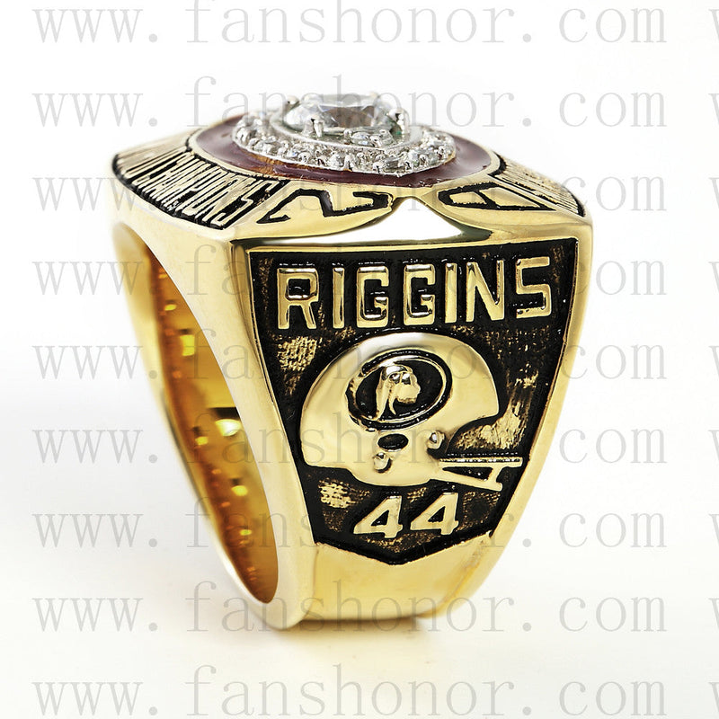 Customized Washington Redskins NFL 1982 Super Bowl XVII Championship Ring