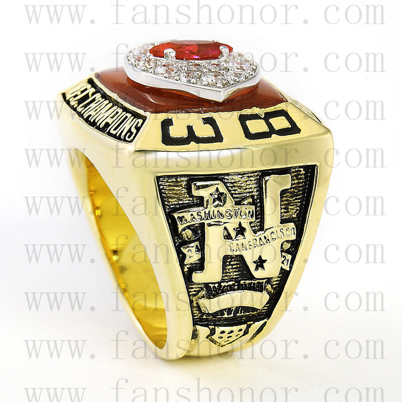 Customized NFC 1983 Washington Redskins National Football Championship Ring