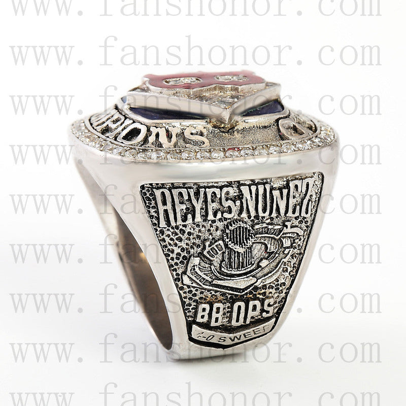 Customized MLB 2004 Boston Red Sox World Series Championship Ring