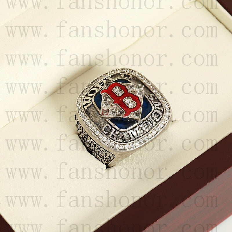 Customized MLB 2004 Boston Red Sox World Series Championship Ring