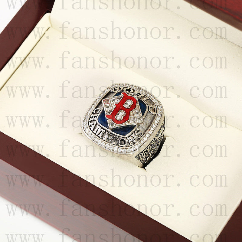 Customized MLB 2004 Boston Red Sox World Series Championship Ring