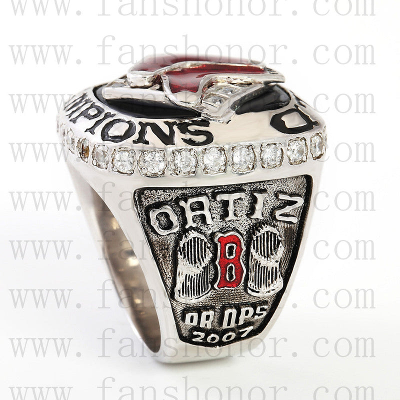 Customized MLB 2007 Boston Red Sox World Series Championship Ring