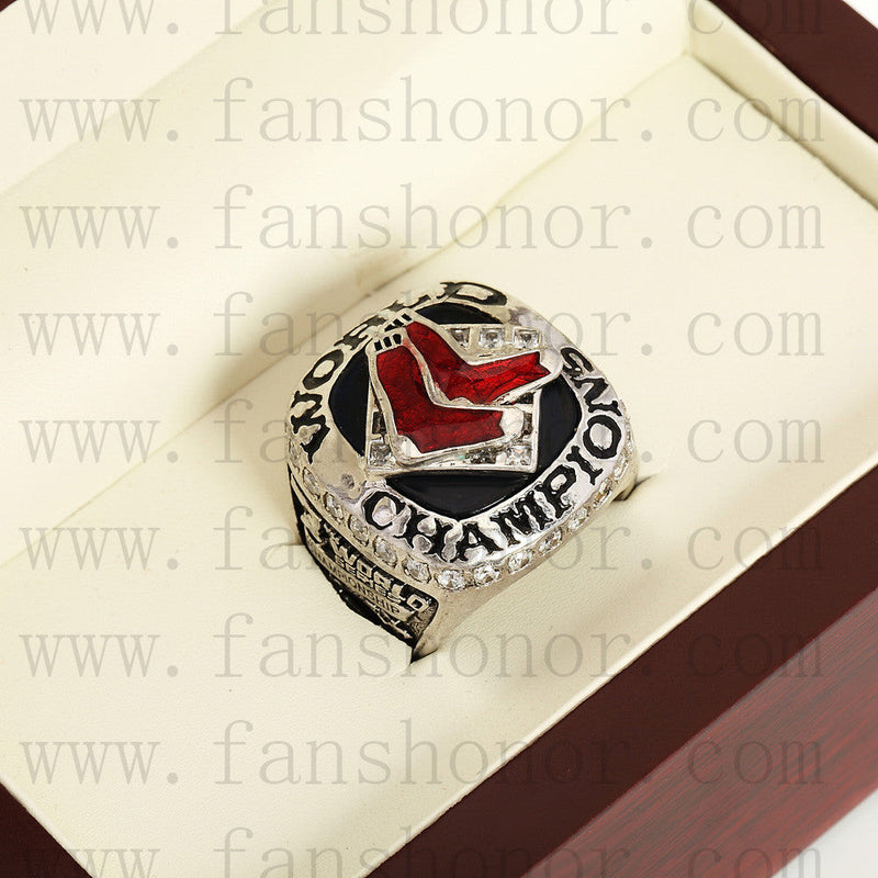 Customized MLB 2007 Boston Red Sox World Series Championship Ring