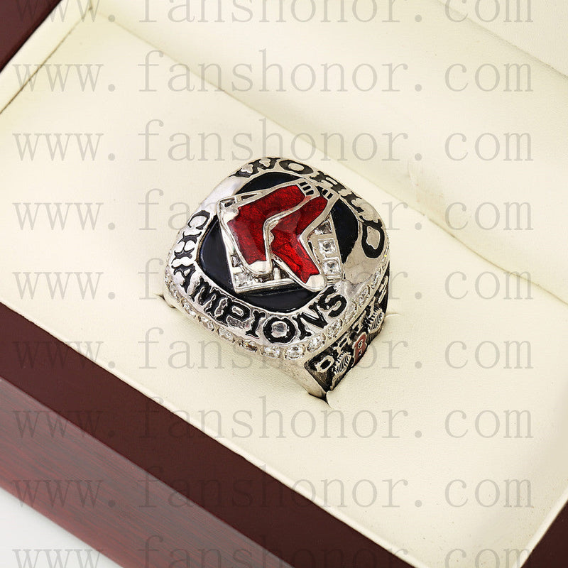 Customized MLB 2007 Boston Red Sox World Series Championship Ring