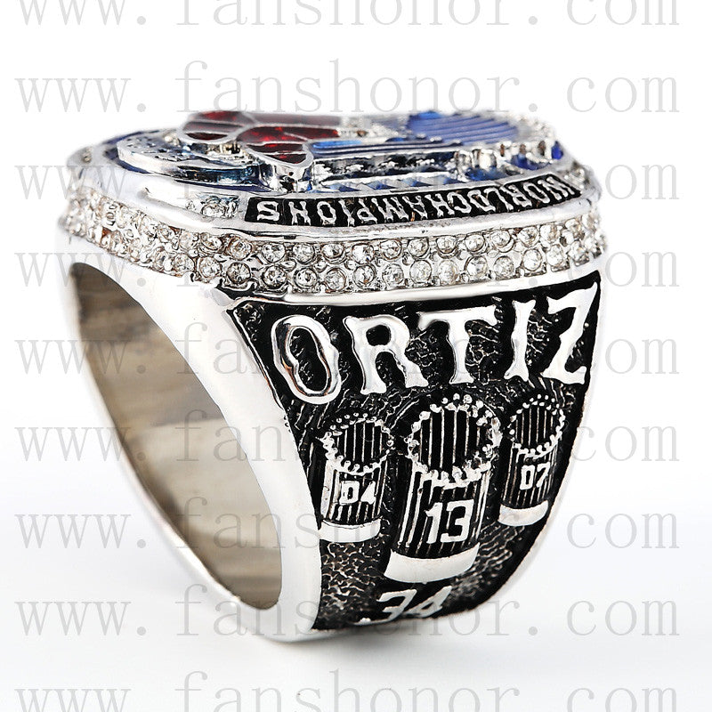 Customized MLB 2013 Boston Red Sox World Series Championship Ring