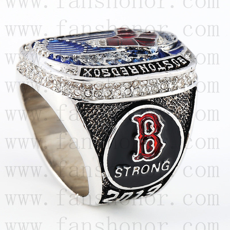 Customized MLB 2013 Boston Red Sox World Series Championship Ring