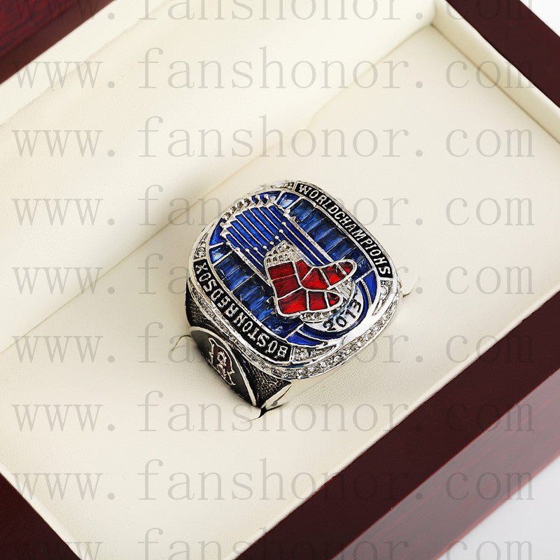 Customized MLB 2013 Boston Red Sox World Series Championship Ring