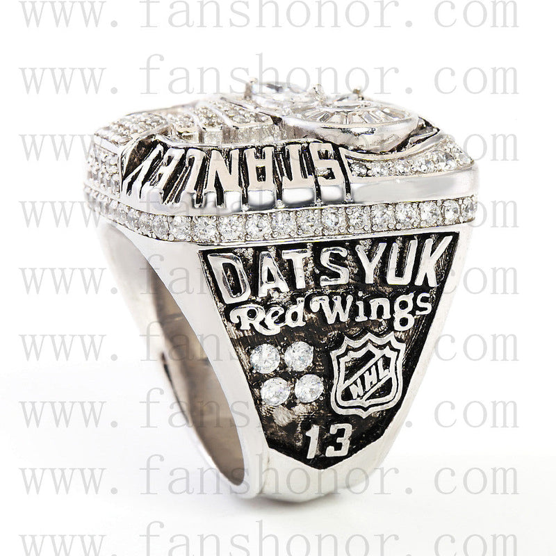 Customized NHL 2008 Detroit Red Wings Stanley Cup Championship Ring