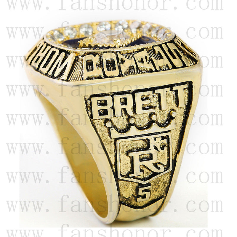 Customized MLB 1985 Kansas City Royals World Series Championship Ring