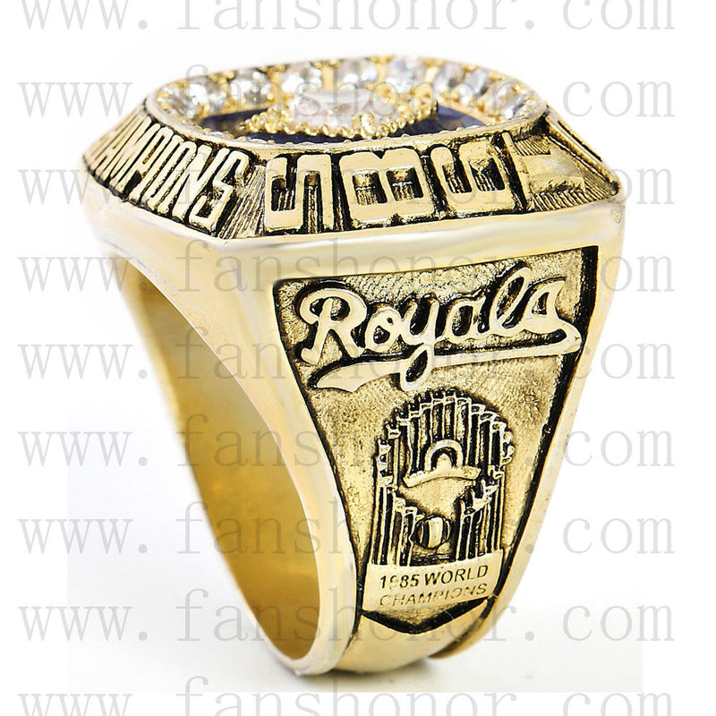 Customized MLB 1985 Kansas City Royals World Series Championship Ring