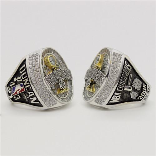 2005 San Antonio Spurs NBA Basketball World Championship Ring