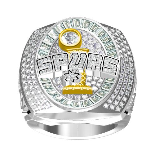 Custom 2005 San Antonio Spurs National NBA Basketball World Championship Ring