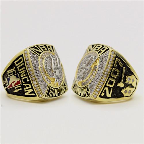 2007 San Antonio Spurs NBA Basketball World Championship Ring