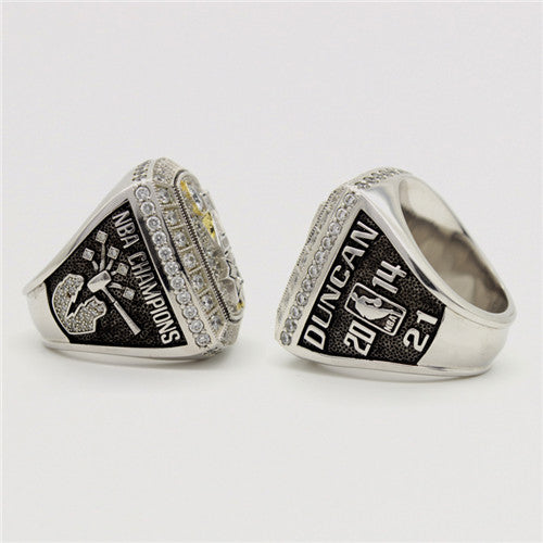 Custom 2014 San Antonio Spurs National NBA Basketball World Championship Ring