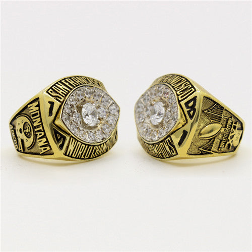 Custom San Francisco 49ers 1981 NFL Super Bowl XVI Championship Ring