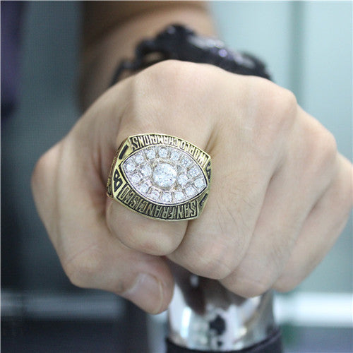 Custom San Francisco 49ers 1981 NFL Super Bowl XVI Championship Ring