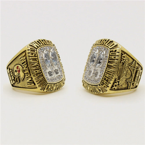 Custom San Francisco 49ers 1984 NFL Super Bowl XIX Championship Ring