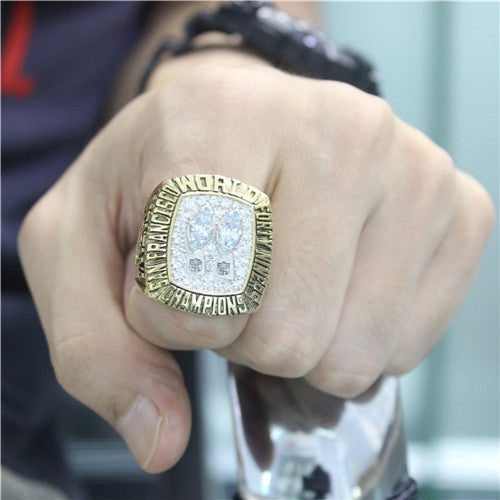 Custom San Francisco 49ers 1984 NFL Super Bowl XIX Championship Ring