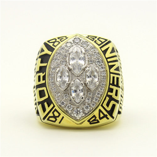 Custom San Francisco 49ers 1989 NFL Super Bowl XXIV Championship Ring