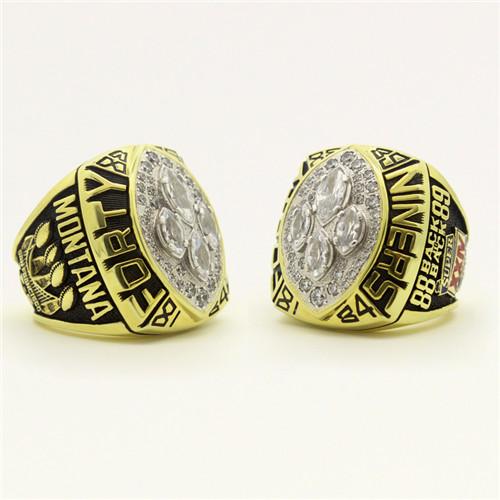 1989 San Francisco 49ers Super Bowl Championship Ring