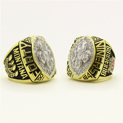 Custom San Francisco 49ers 1989 NFL Super Bowl XXIV Championship Ring