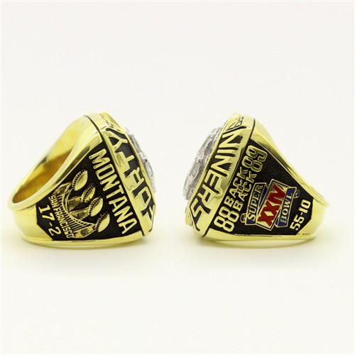 1989 San Francisco 49ers Super Bowl Championship Ring