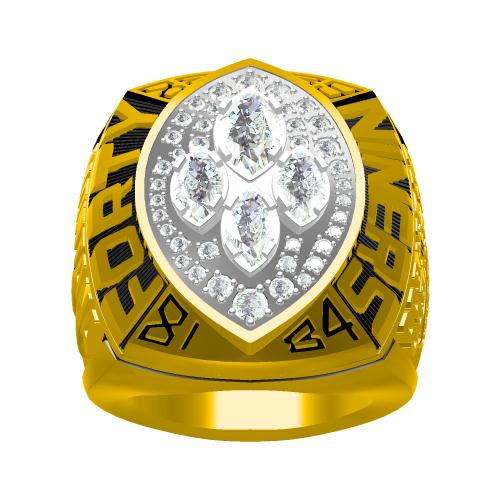 Custom San Francisco 49ers 1989 NFL Super Bowl XXIV Championship Ring