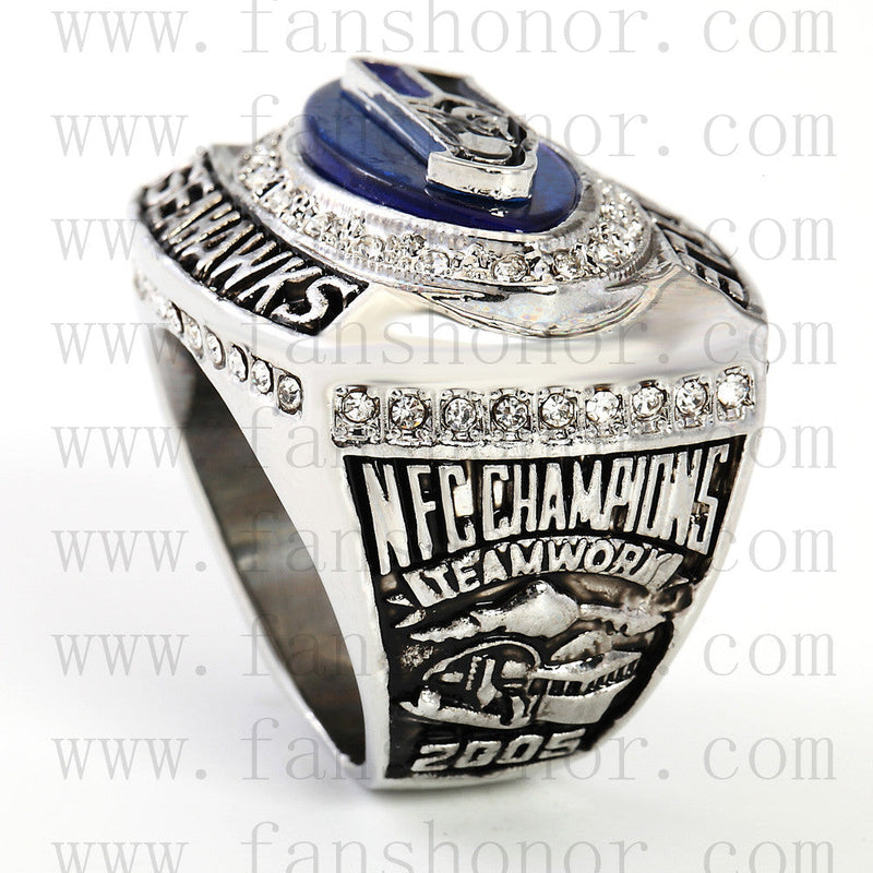 Customized NFC 2005 Seattle Seahawks National Football Championship Ring