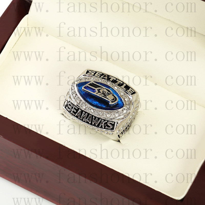 Customized NFC 2005 Seattle Seahawks National Football Championship Ring