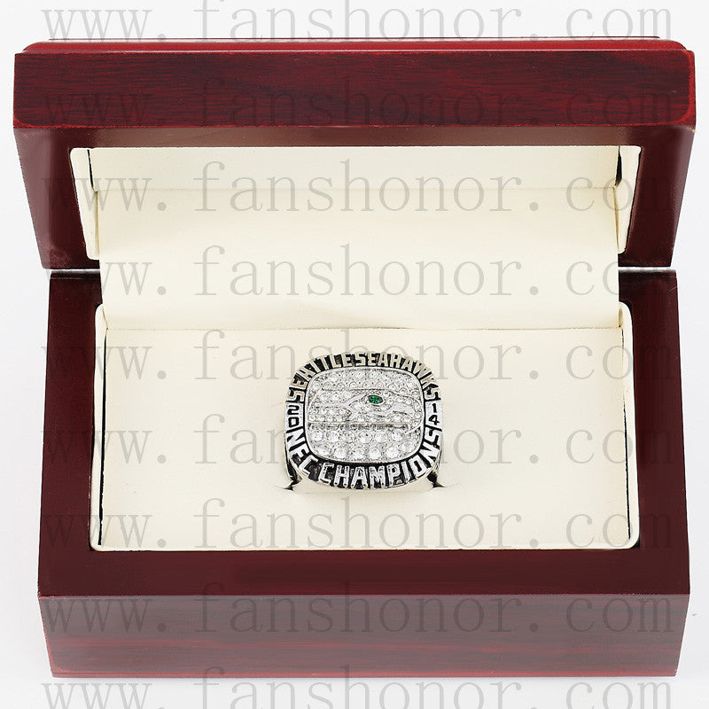 Customized NFC 2014 Seattle Seahawks National Football Championship Ring