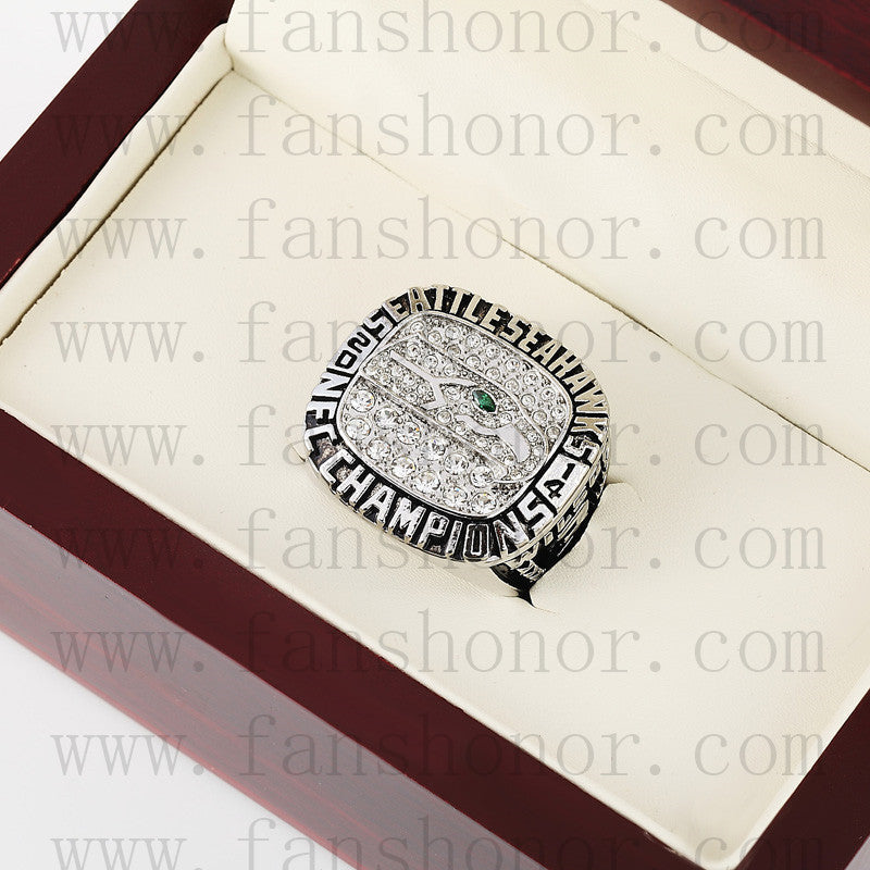 Customized NFC 2014 Seattle Seahawks National Football Championship Ring