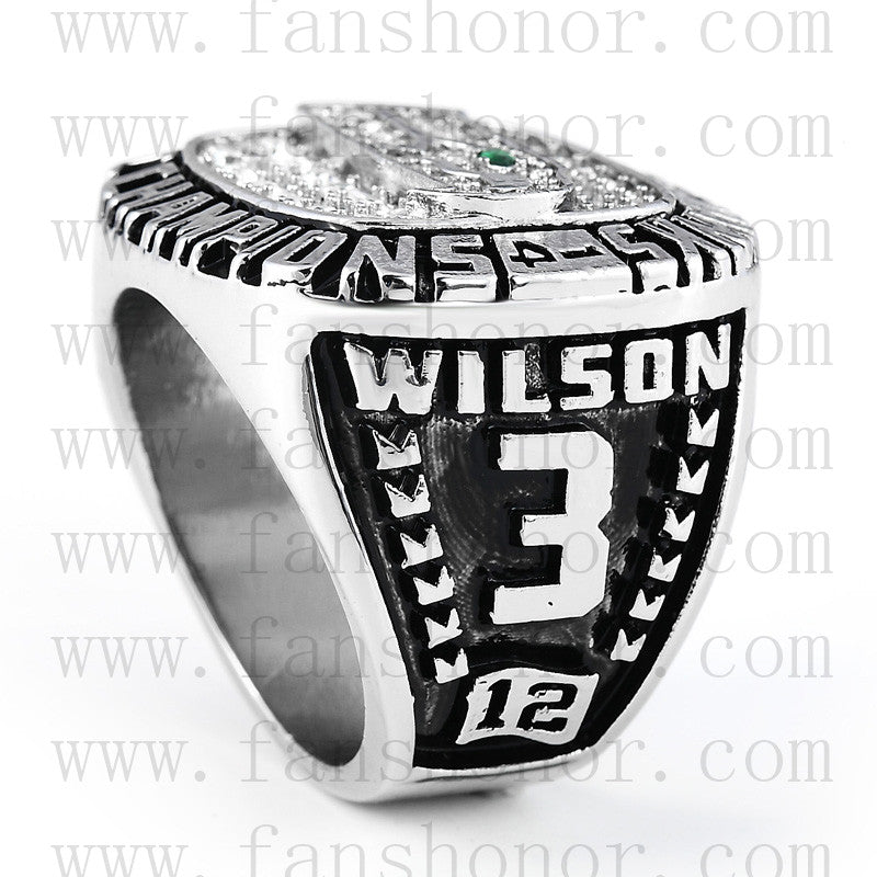 Customized NFC 2014 Seattle Seahawks National Football Championship Ring