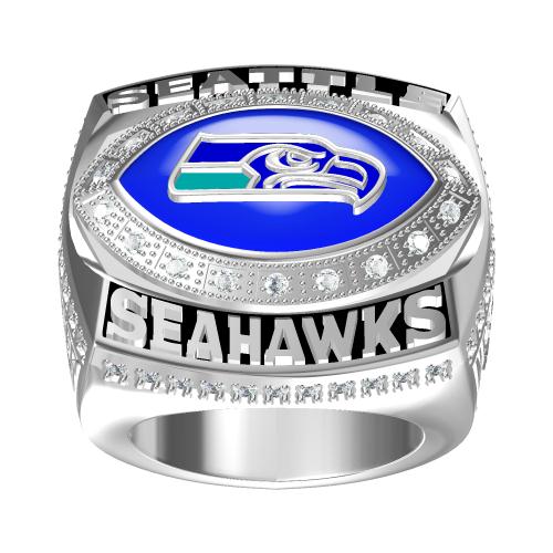 Custom 2005 Seattle Seahawks National Football Championship Ring