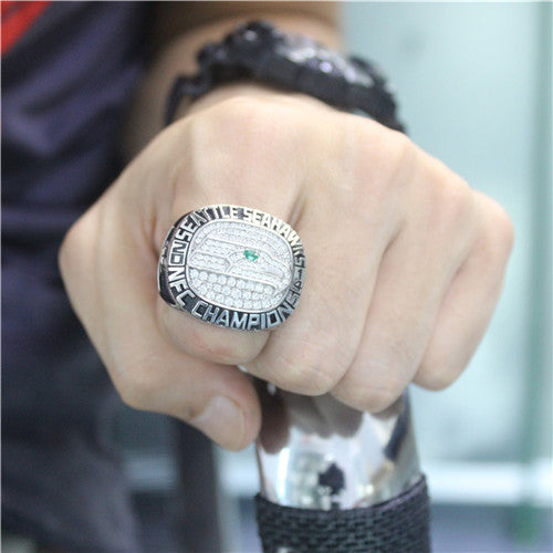 Custom 2014 Seattle Seahawks National Football Championship Ring