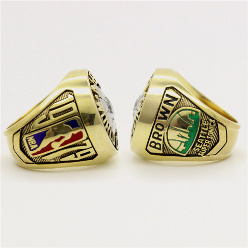 Custom 1979 Seattle SuperSonics NBA Basketball World Championship Ring