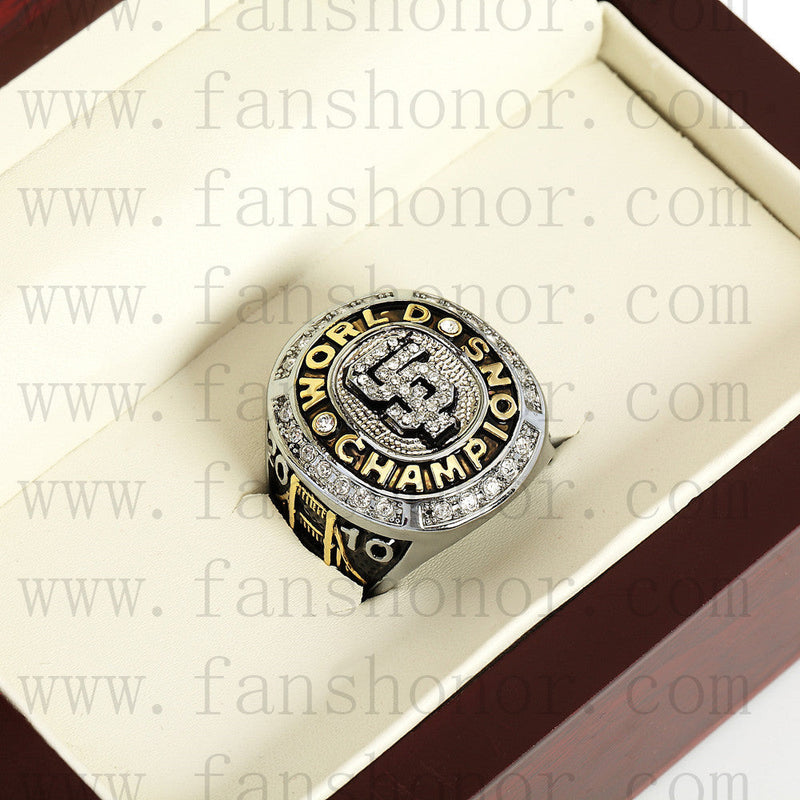 Customized MLB 2010 San Francisco Giants World Series Championship Ring