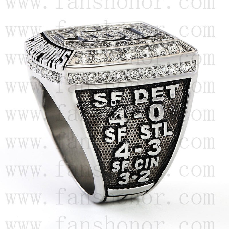 Customized MLB 2012 San Francisco Giants World Series Championship Ring