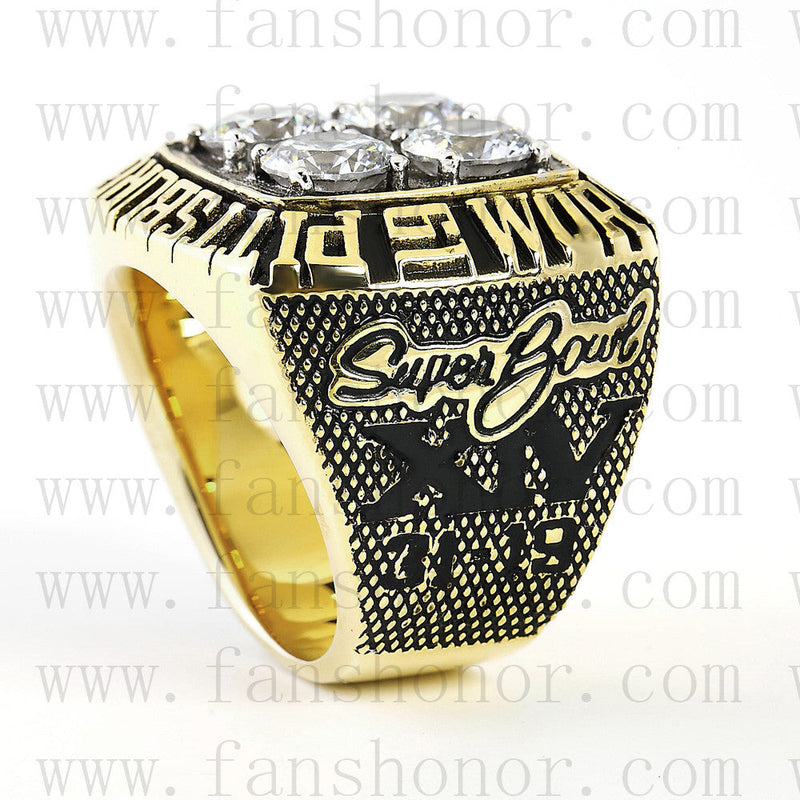 Customized Pittsburgh Steelers NFL 1979 Super Bowl XIV Championship Ring