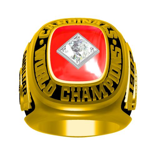 Custom 1982 St. Louis Cardinals MLB World Series Championship Ring