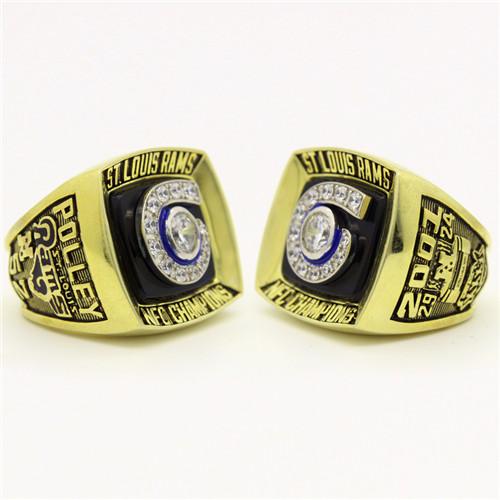 2001 St. Louis Rams National Football NFC Championship Ring