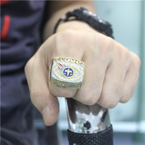 Custom 1999 Tennessee Titans American Football Championship Ring