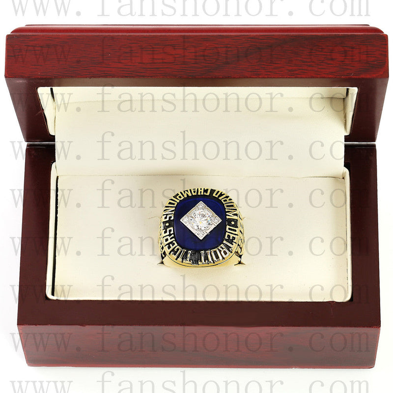 Customized MLB 1984 Detroit Tigers World Series Championship Ring