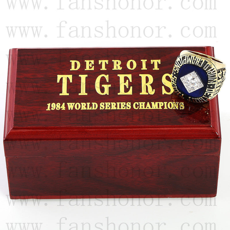 Customized MLB 1984 Detroit Tigers World Series Championship Ring