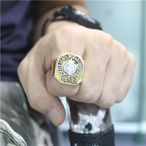 Custom 1948 Toronto Maple Leafs NHL Stanley Cup Championship Ring