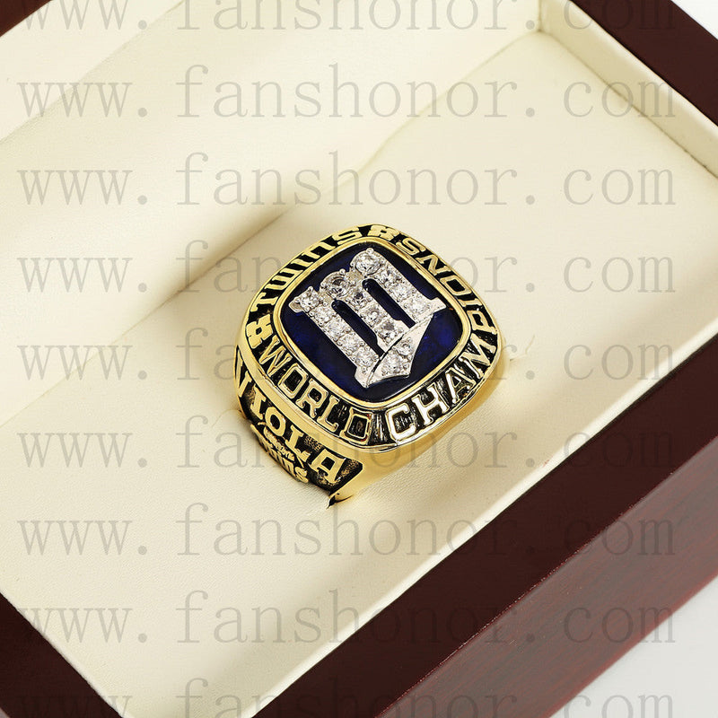 Customized MLB 1987 Minnesota Twins World Series Championship Ring