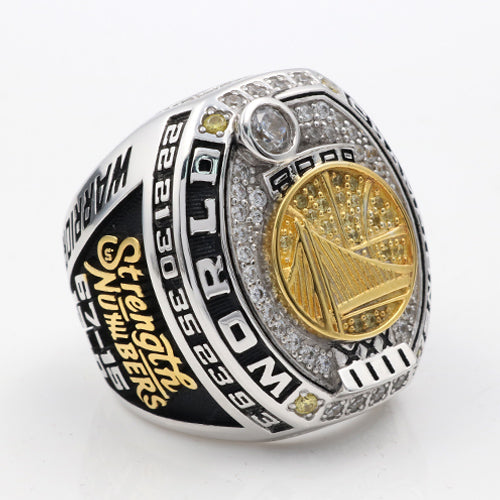 Custom 2017 NBA Golden State Warriors National Basketball World Championship Rings